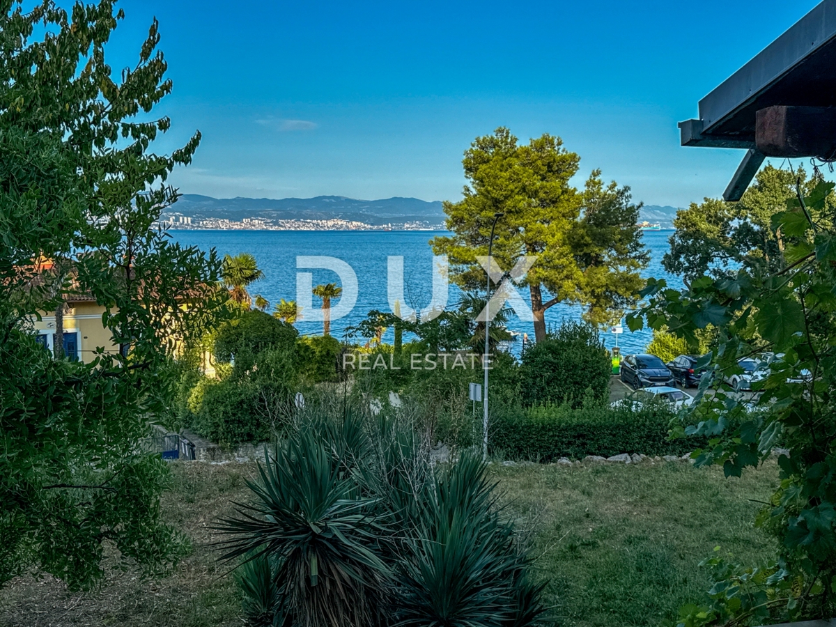 OPATIJA, IČIĆI - appartamento con una meravigliosa terrazza, seconda fila al mare, in ottime condizioni, vista, parcheggio