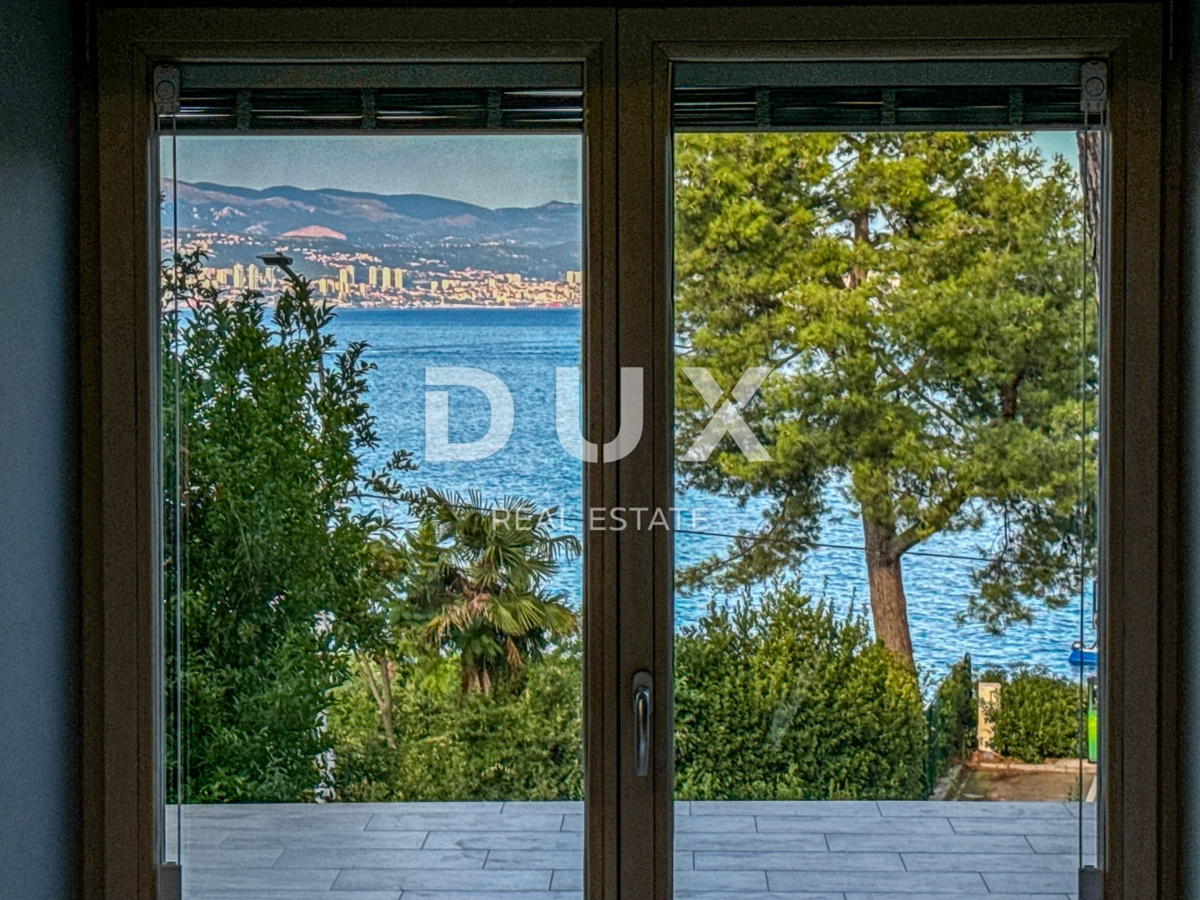 OPATIJA, IČIĆI - appartamento con una meravigliosa terrazza, seconda fila al mare, in ottime condizioni, vista, parcheggio