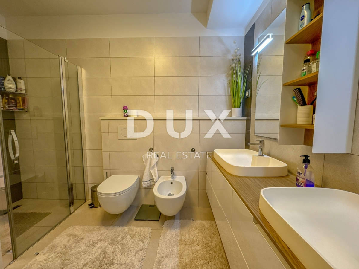 OPATIJA, IČIĆI - appartamento con una meravigliosa terrazza, seconda fila al mare, in ottime condizioni, vista, parcheggio