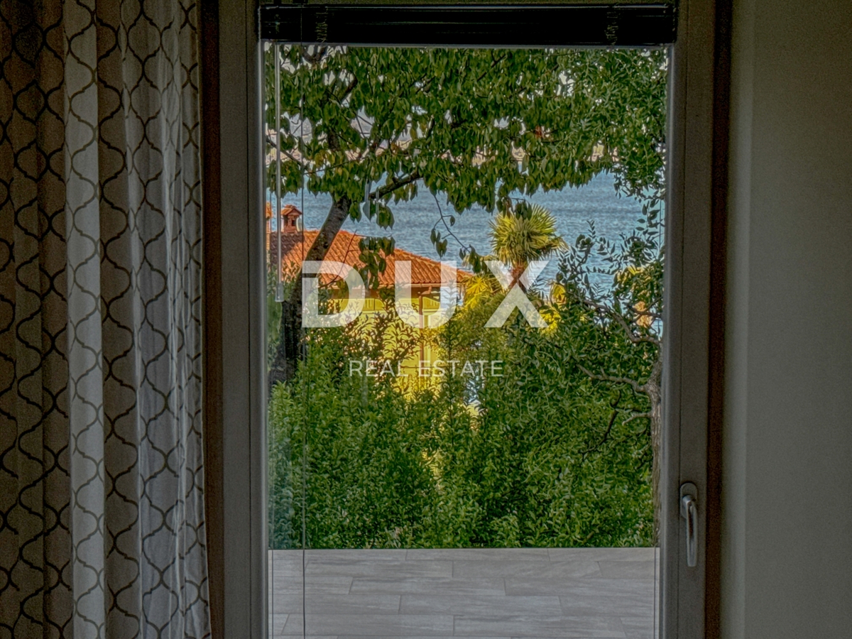 OPATIJA, IČIĆI - appartamento con una meravigliosa terrazza, seconda fila al mare, in ottime condizioni, vista, parcheggio