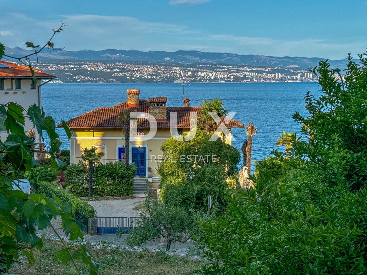OPATIJA, IČIĆI - appartamento con una meravigliosa terrazza, seconda fila al mare, in ottime condizioni, vista, parcheggio