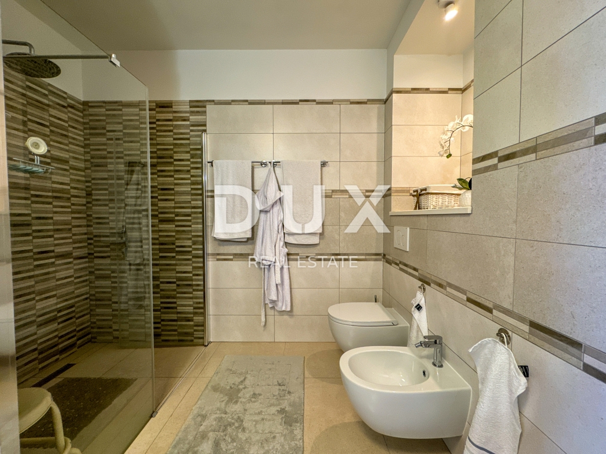 OPATIJA, IČIĆI - appartamento con una meravigliosa terrazza, seconda fila al mare, in ottime condizioni, vista, parcheggio