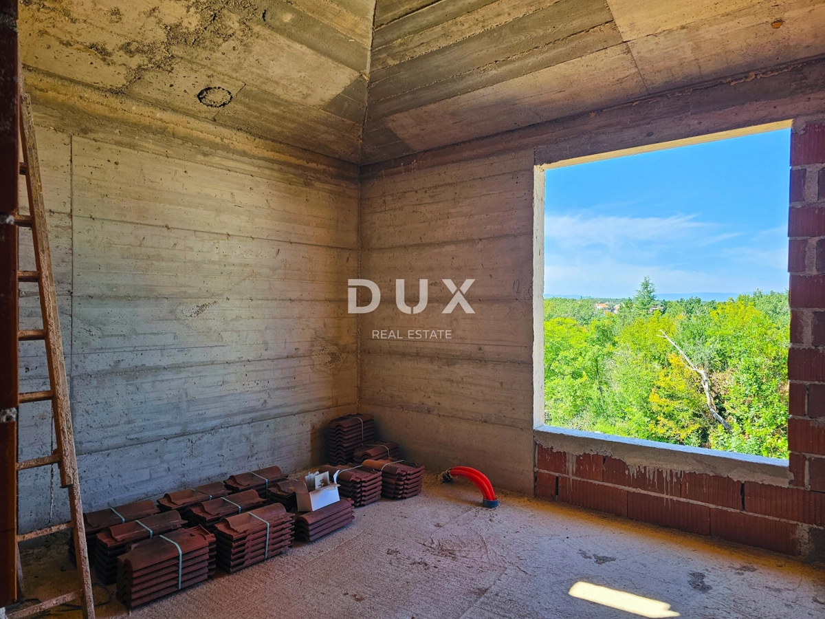 ISOLA DI KRK, MALINSKA - Moderna casa bifamiliare con vista mare