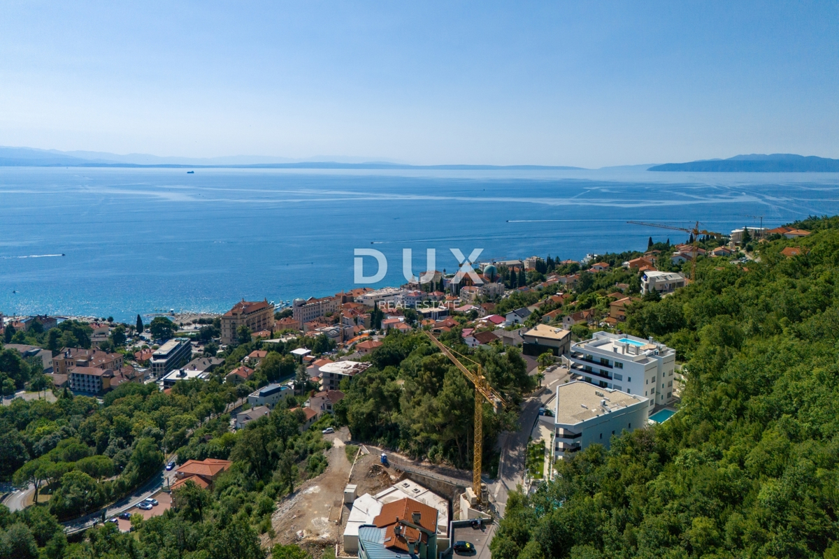 ABBAZIA, CENTRO - lussuoso edificio residenziale e commerciale con 7 appartamenti, garage e piscina nel centro di Abbazia