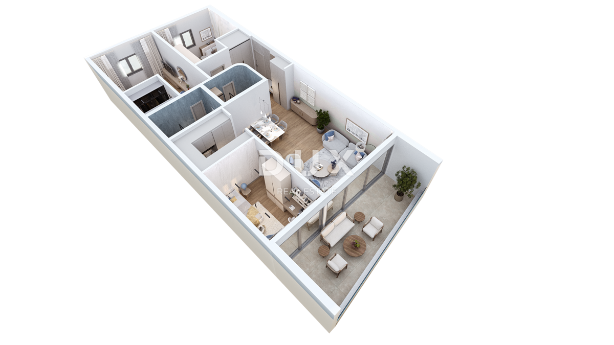 Appartamento Zamet, Rijeka, 127m2