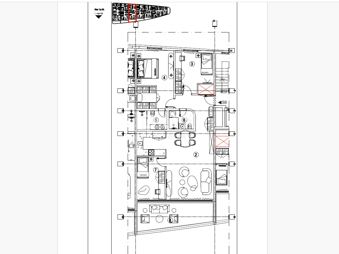 Appartamento Zamet, Rijeka, 127m2