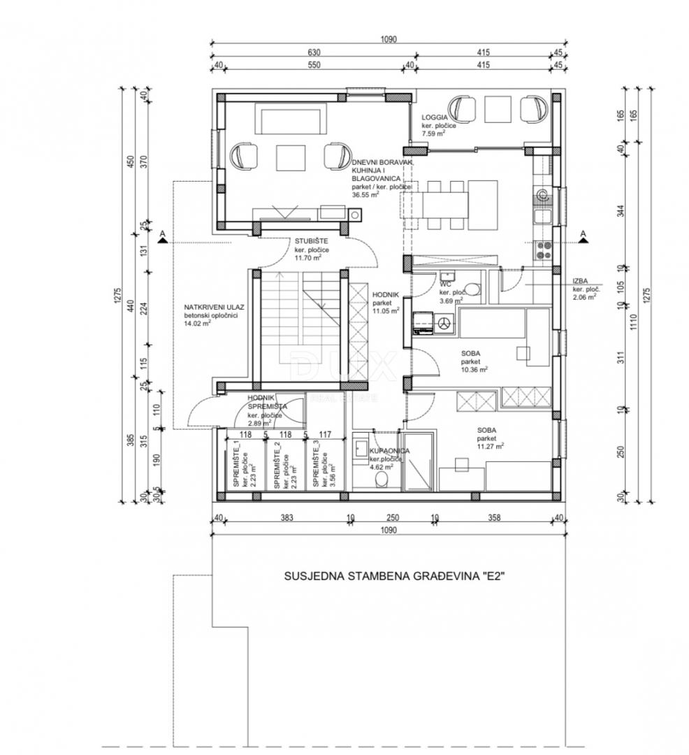 SAMOBOR, CENTRO - appartamento moderno in un nuovo edificio!