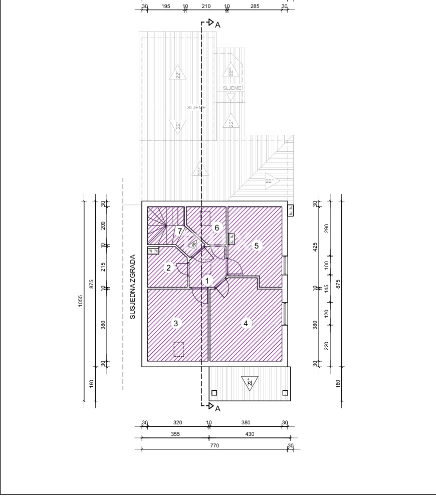 ISOLA DI KRK, OMIŠALJ - Appartamento 2 camere da letto + soggiorno di 50 m2