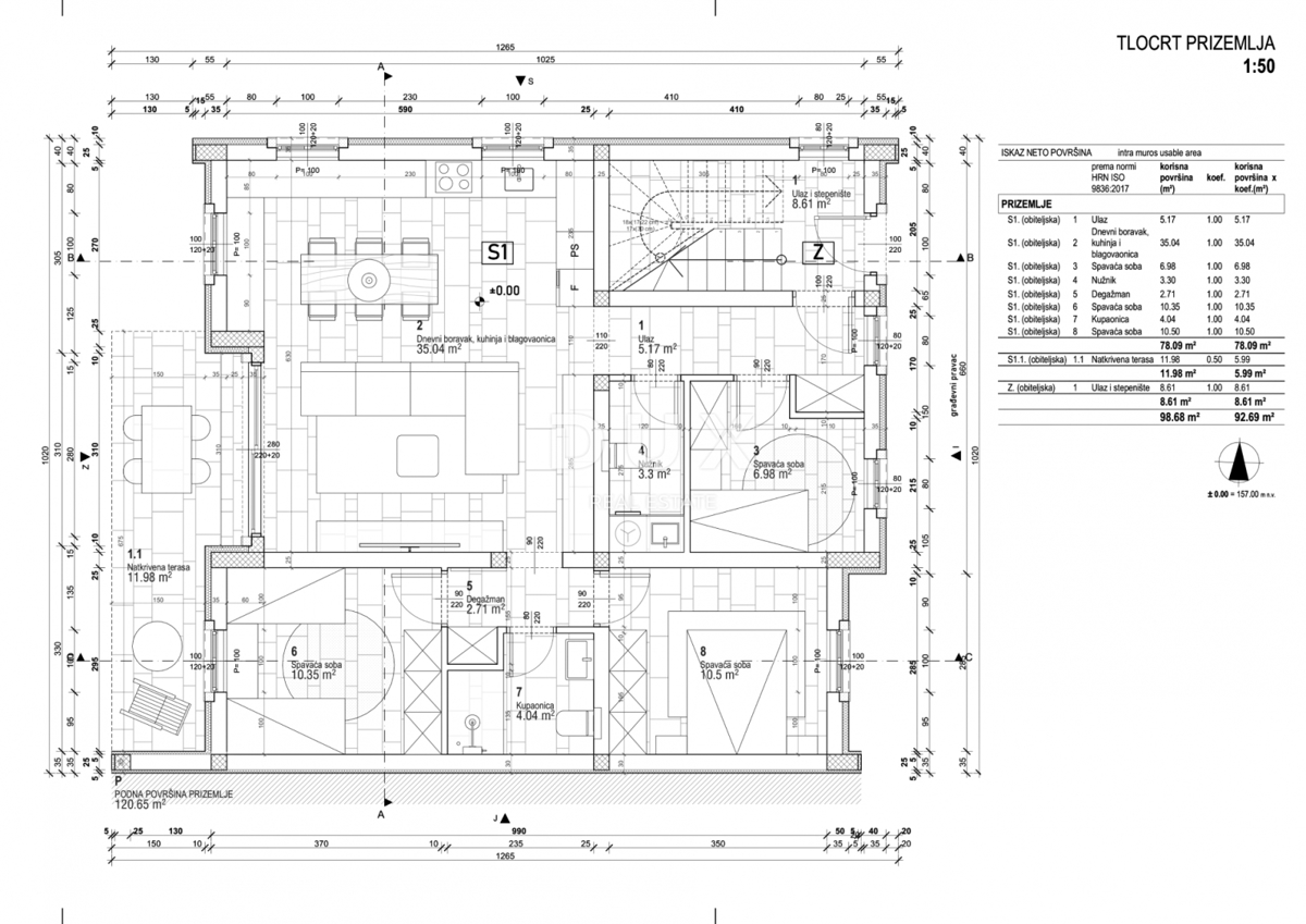 ISTRIA, ROVIGNO - Appartamento al piano terra di un nuovo edificio