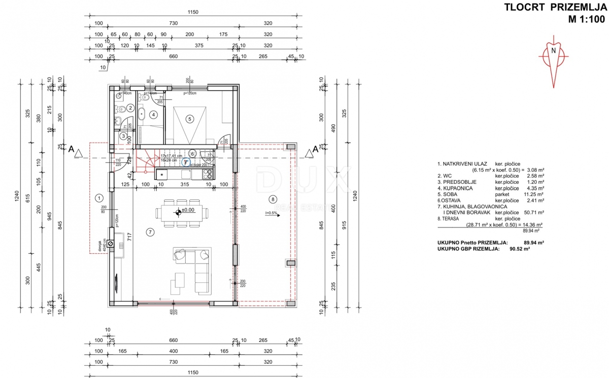 ISOLA DI KRK, MALINSKA (dintorni) - Terreno edificabile con progetto