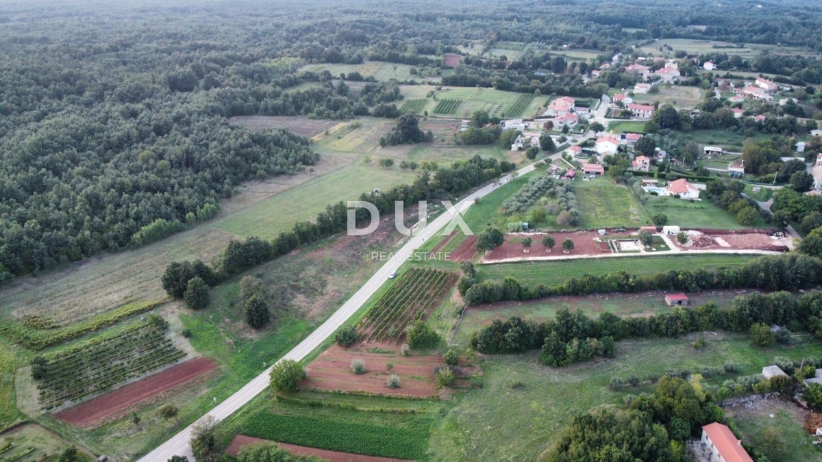 ISTRIA, BARBAN - Terreno edificabile con vista mare! 