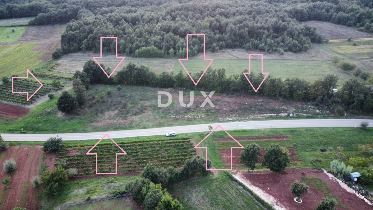 ISTRIA, BARBAN - Terreno edificabile con vista mare! 