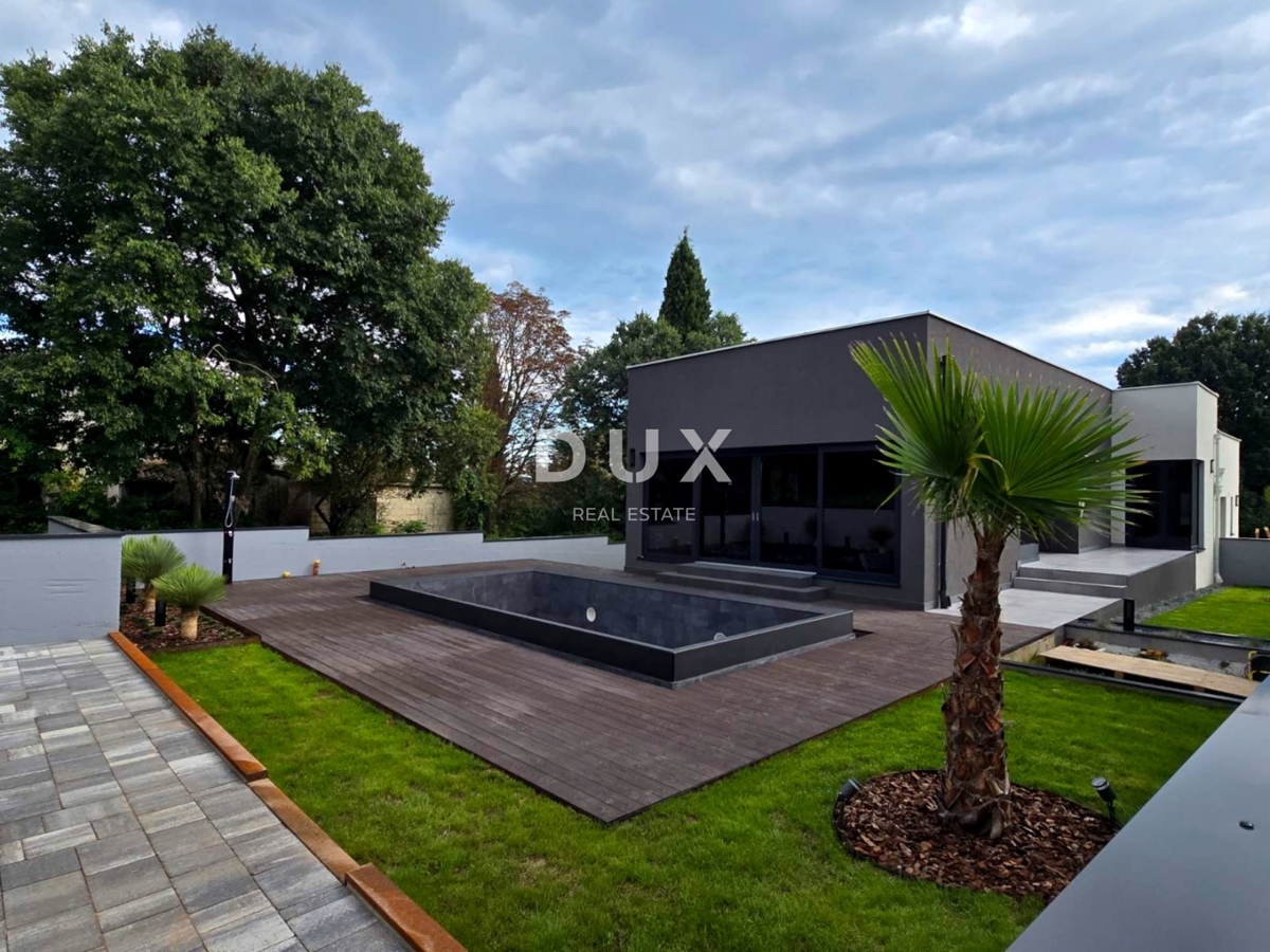 ISTRIA, BARBAN - Moderna casa bifamiliare con piscina