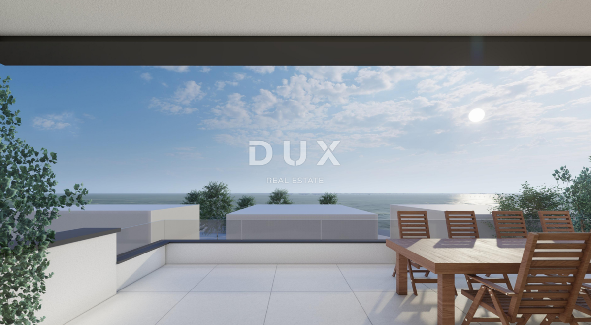 ISOLA DI PAG, MANDRE - Moderno edificio nuovo con vista mare a 80 metri dalla spiaggia! S7