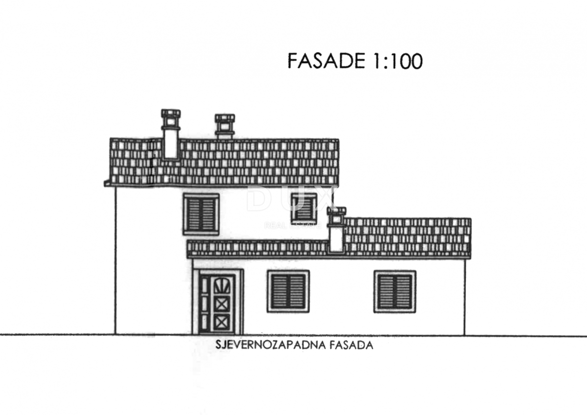 ISTRIA, MONTONA - Terreno con permesso di costruire