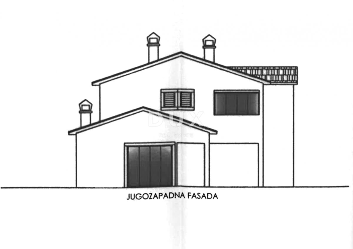 ISTRIA, MONTONA - Terreno con permesso di costruire