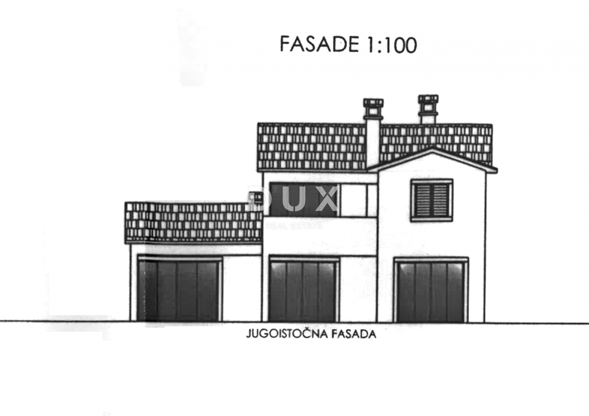 ISTRIA, MONTONA - Terreno con permesso di costruire