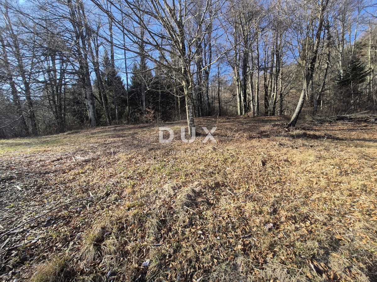 GORSKI KOTAR, FUŽINE - terreno edificabile 823 m2 - opportunità di investimento!