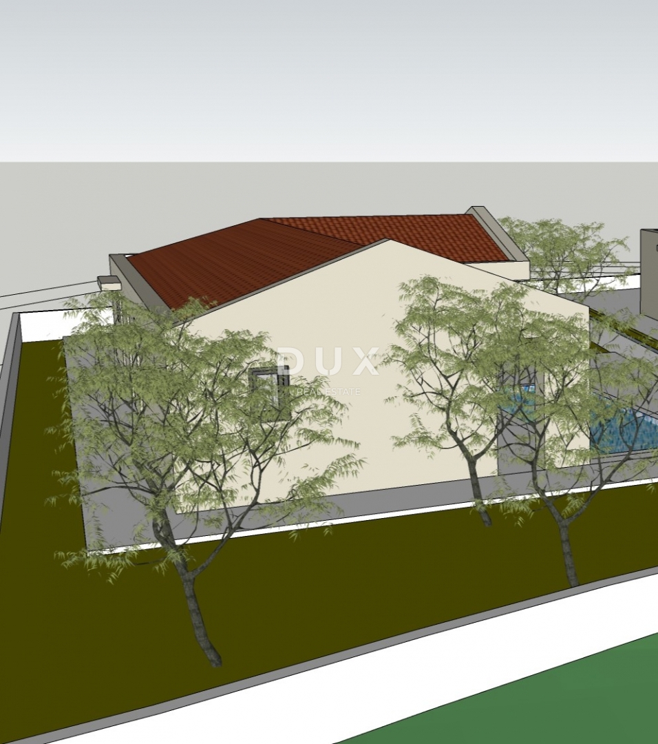 ISTRIA, MARČANA - Progetto premium di una casa a un piano con piscina e terreno agricolo