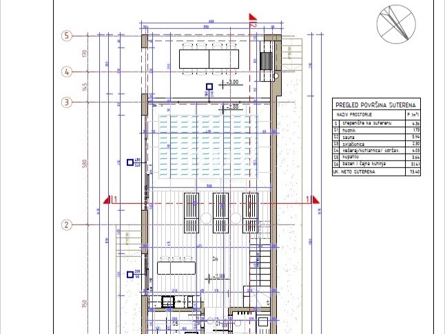 RAVNA GORA, STARI LAZ – terreno edificabile di 1.204 m² per la costruzione di due case vacanze con piscina