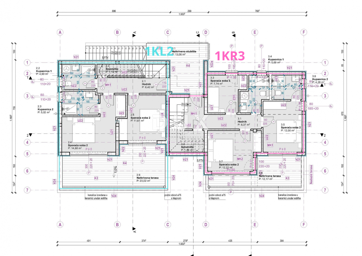 ŠIBENIK, TRIBUNJ – Appartamento di lusso premium al piano terra con piscina