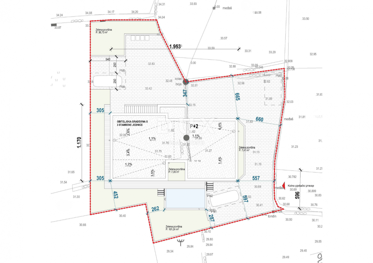 ŠIBENIK, TRIBUNJ – Appartamento di lusso premium al piano terra con piscina