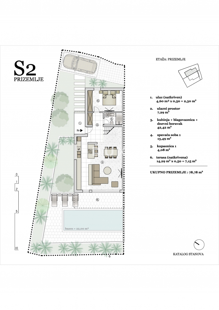 ŠIBENIK, VODICE – LUX DUPLEX con piscina, terrazza sul tetto e vista dall'alto