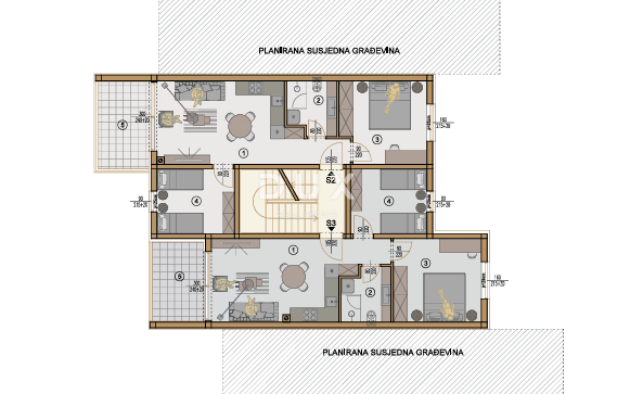 ISTRIA, VALDEBEK – Grazioso appartamento in un nuovo edificio