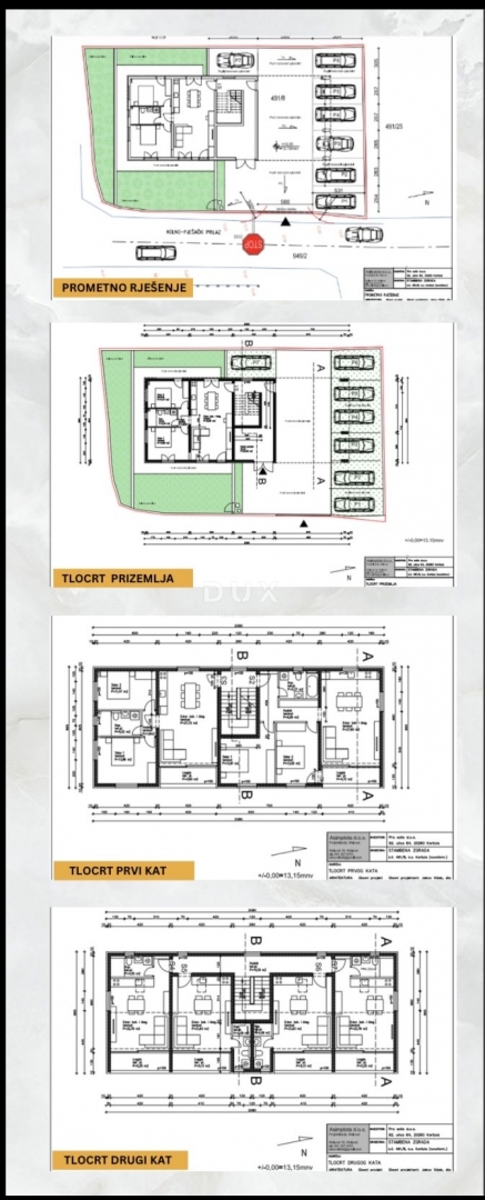 KORČULA, CITTÀ DI KORČULA - appartamento moderno in una nuova costruzione, 85m2!