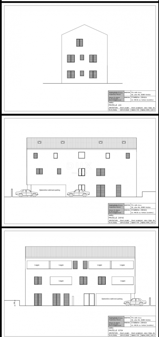 KORČULA, CITTÀ DI KORČULA - appartamento moderno in una nuova costruzione, 85m2!