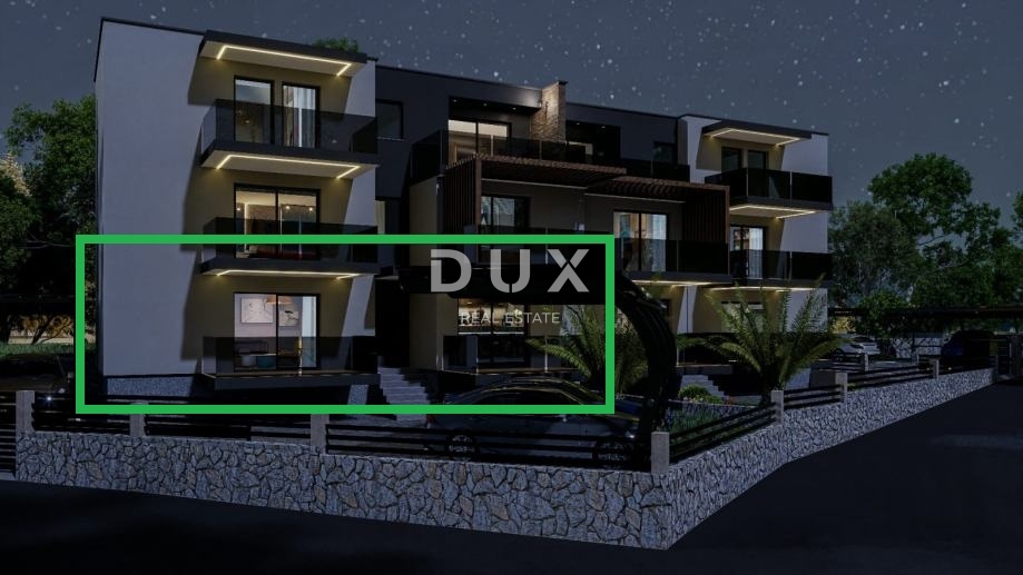 RIJEKA, PEHLIN, PODMURVICE - appartamento duplex 101,24 m2 in un nuovo edificio con vista mare, soggiorno + 2 camere da letto. - APPARTAMENTO 3L