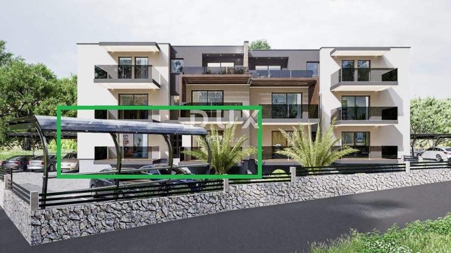 RIJEKA, PEHLIN, PODMURVICE - appartamento duplex 101,24 m2 in un nuovo edificio con vista mare, soggiorno + 2 camere da letto. - APPARTAMENTO 3L