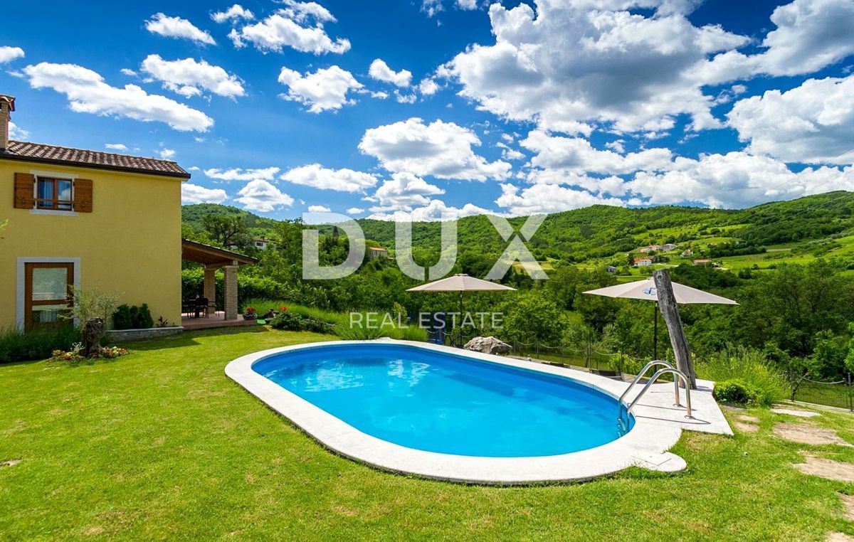 ISTRIA, MOTOVUN - Casa rustica con piscina