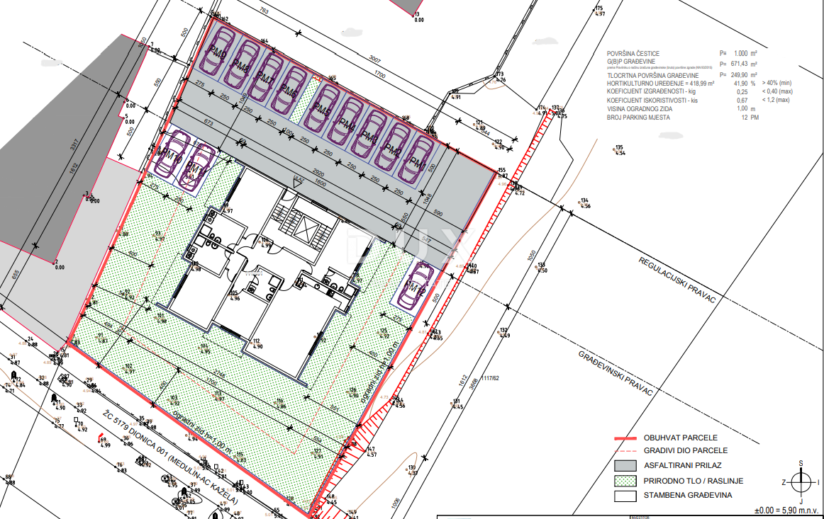 ISTRIA, MEDOLINO – Terreno in vendita in posizione privilegiata per investitori