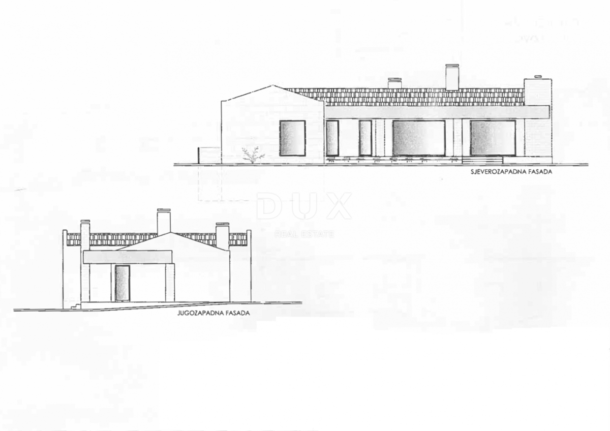 ISTRIA, ALBONA - Terreno con costruzione iniziata