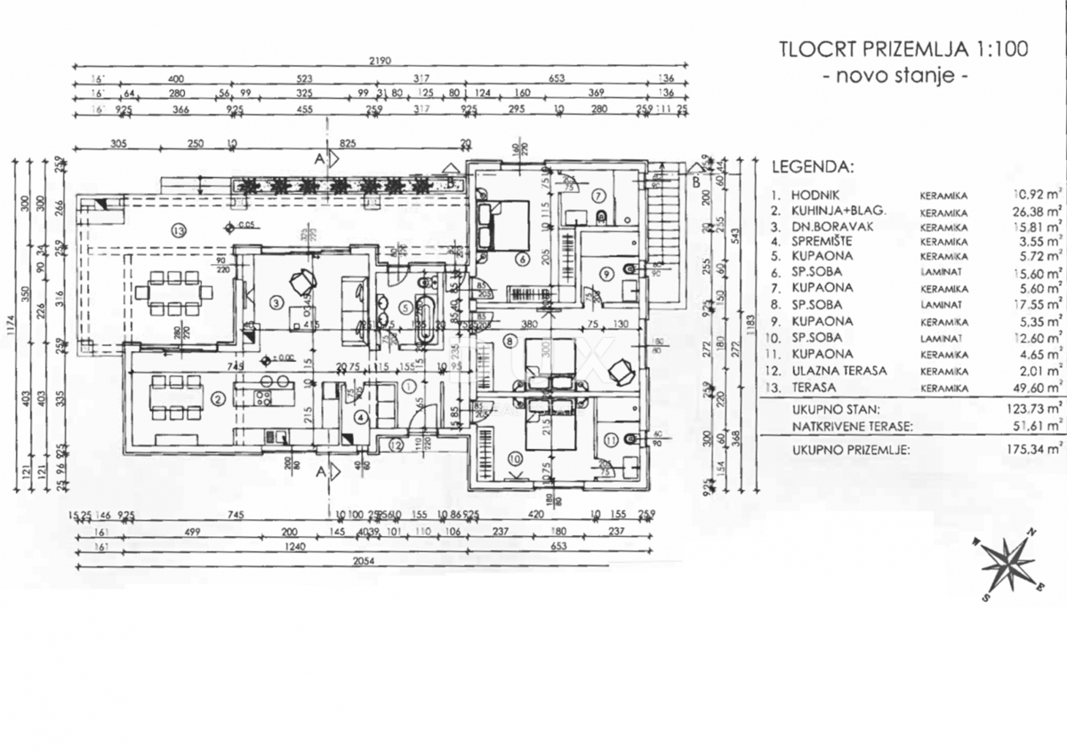 ISTRIA, ALBONA - Terreno con costruzione iniziata