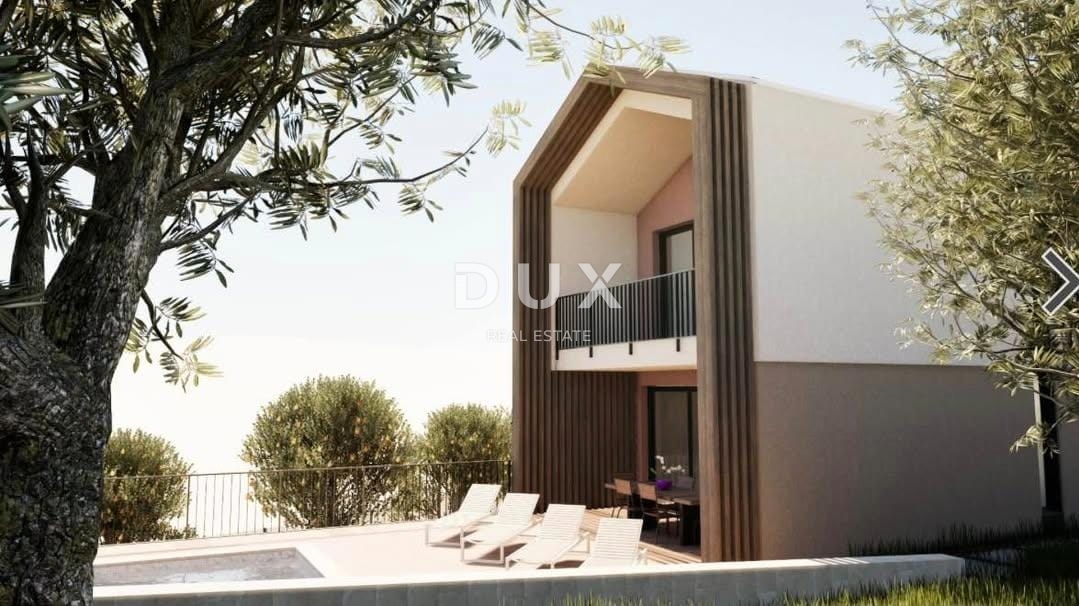 BUZET (dintorni) - terreno edificabile con permesso di costruire valido e progetto, pronto per la costruzione!