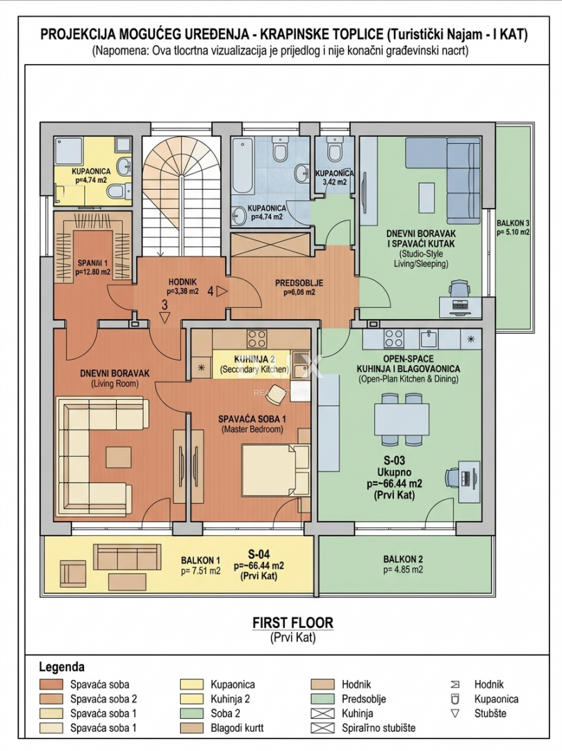 ZAGORJE, KRAPINSKE TOPLICE - Investimento nel turismo termale, vicino al parco acquatico Aquae Vivae