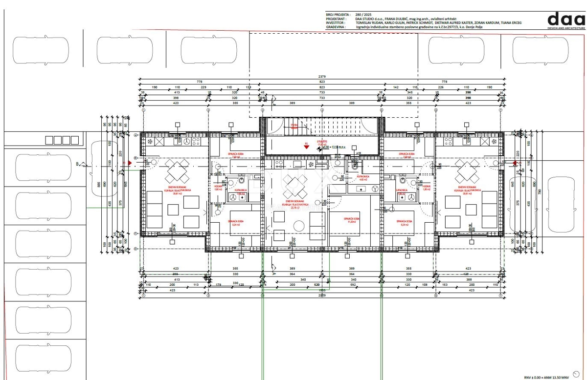 ŠIBENIK, BRODARICA - Appartamento con tre camere da letto in un nuovo edificio con vista su Krapanj