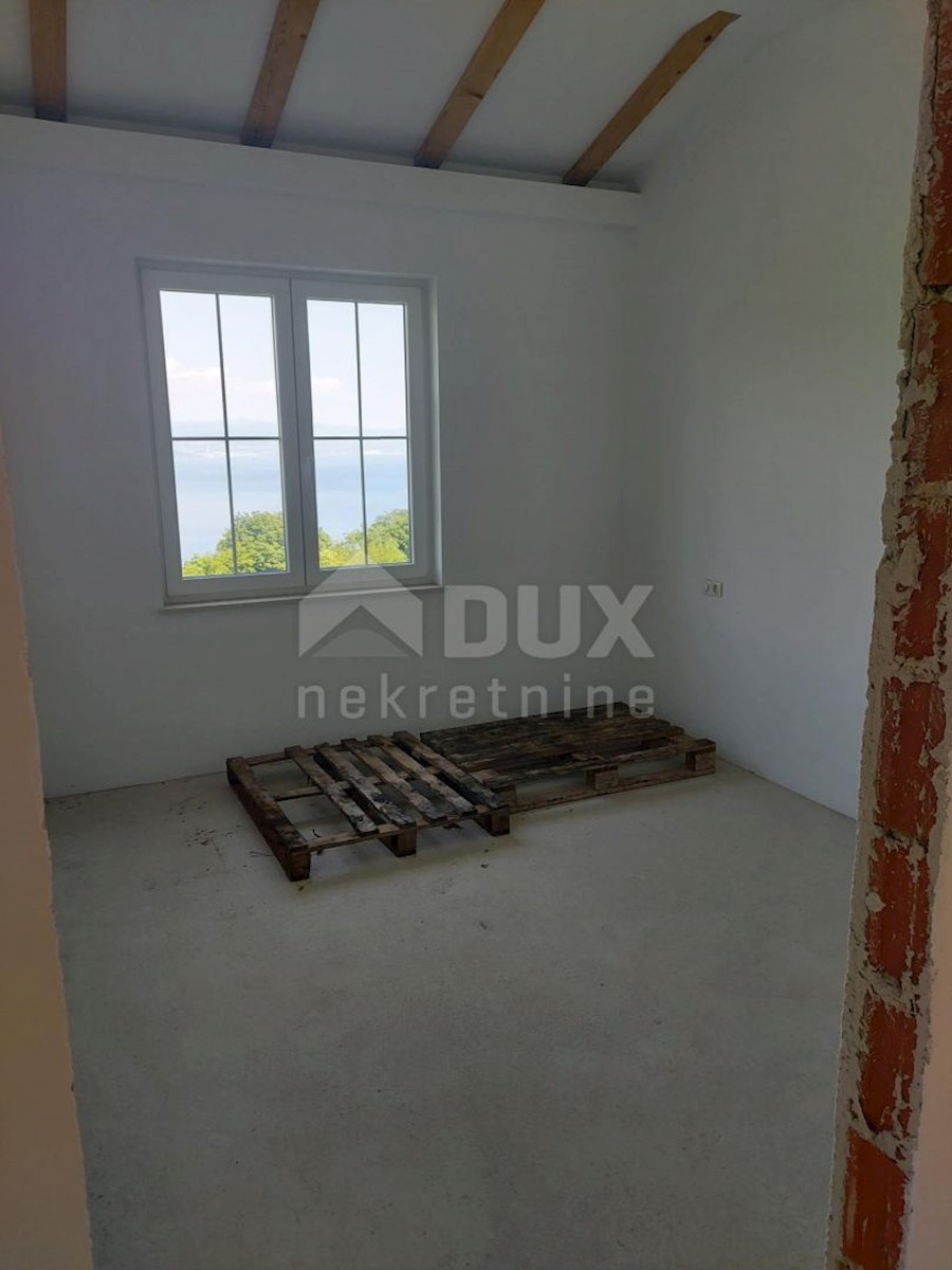 OPATIJA, LOVRAN, DOBREĆ - casa 390m2 con bellissima vista sul mare + giardino 850m2