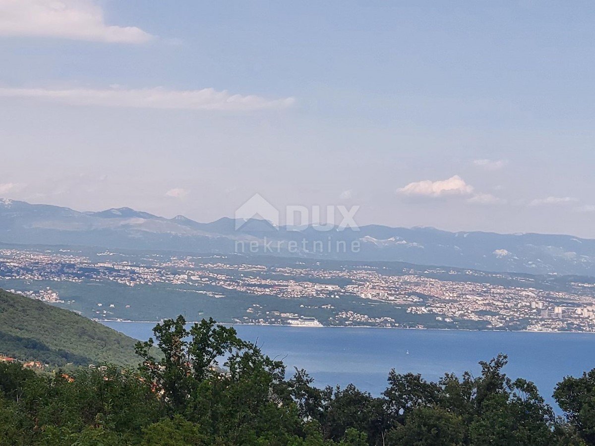 OPATIJA, LOVRAN, DOBREĆ - casa 390m2 con bellissima vista sul mare + giardino 850m2
