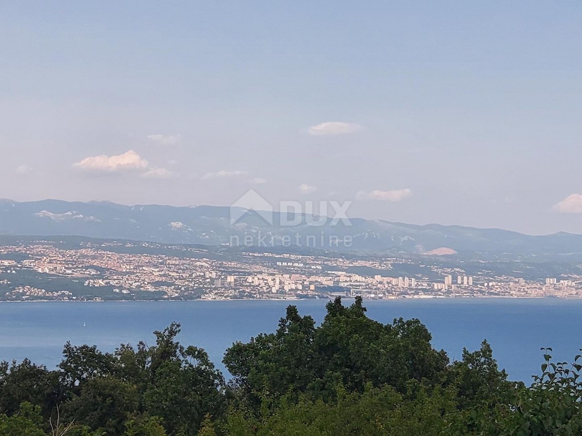 OPATIJA, LOVRAN, DOBREĆ - casa 390m2 con bellissima vista sul mare + giardino 850m2
