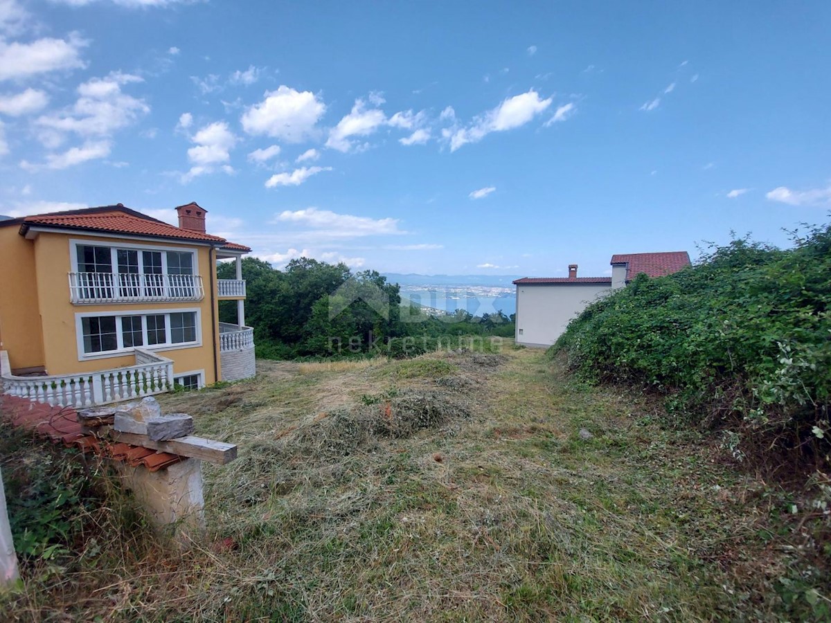 OPATIJA, LOVRAN, DOBREĆ - casa 390m2 con bellissima vista sul mare + giardino 850m2