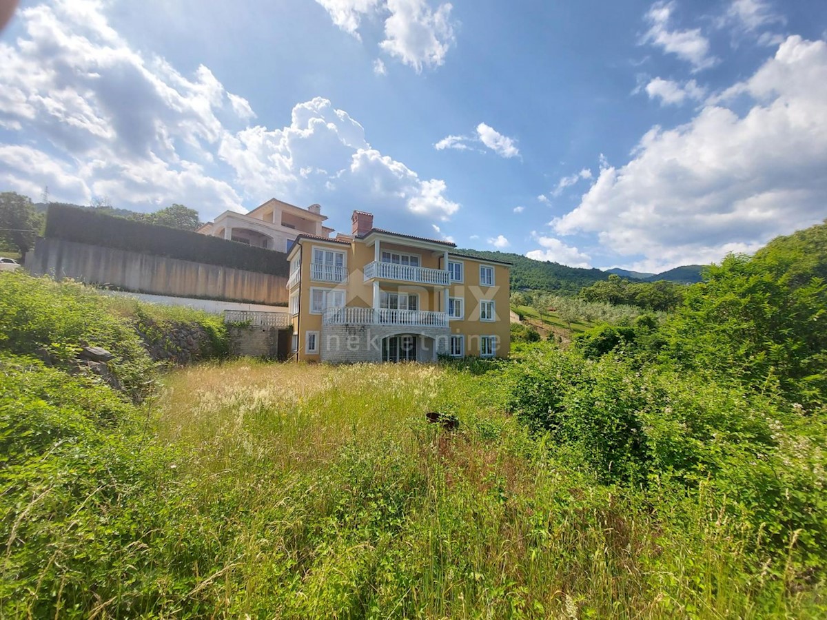 OPATIJA, LOVRAN, DOBREĆ - casa 390m2 con bellissima vista sul mare + giardino 850m2