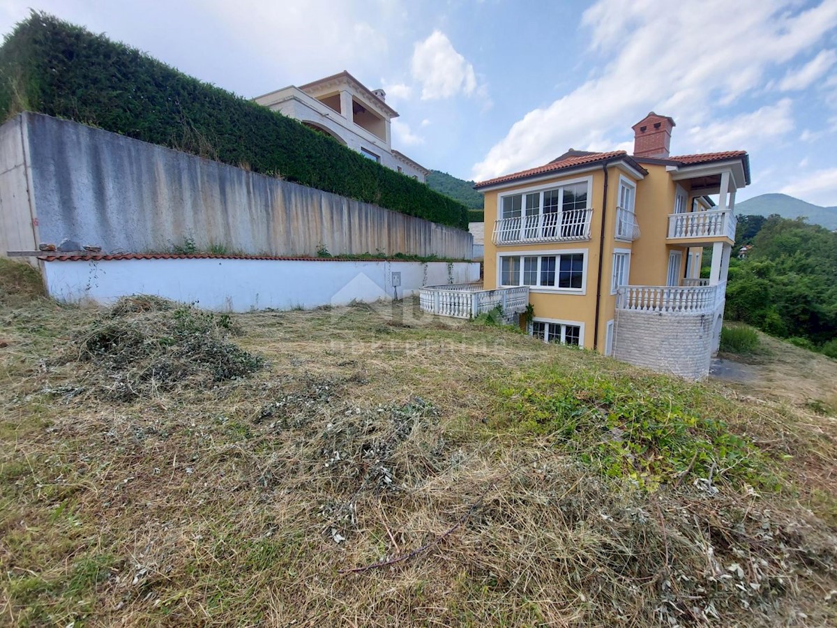 OPATIJA, LOVRAN, DOBREĆ - casa 390m2 con bellissima vista sul mare + giardino 850m2