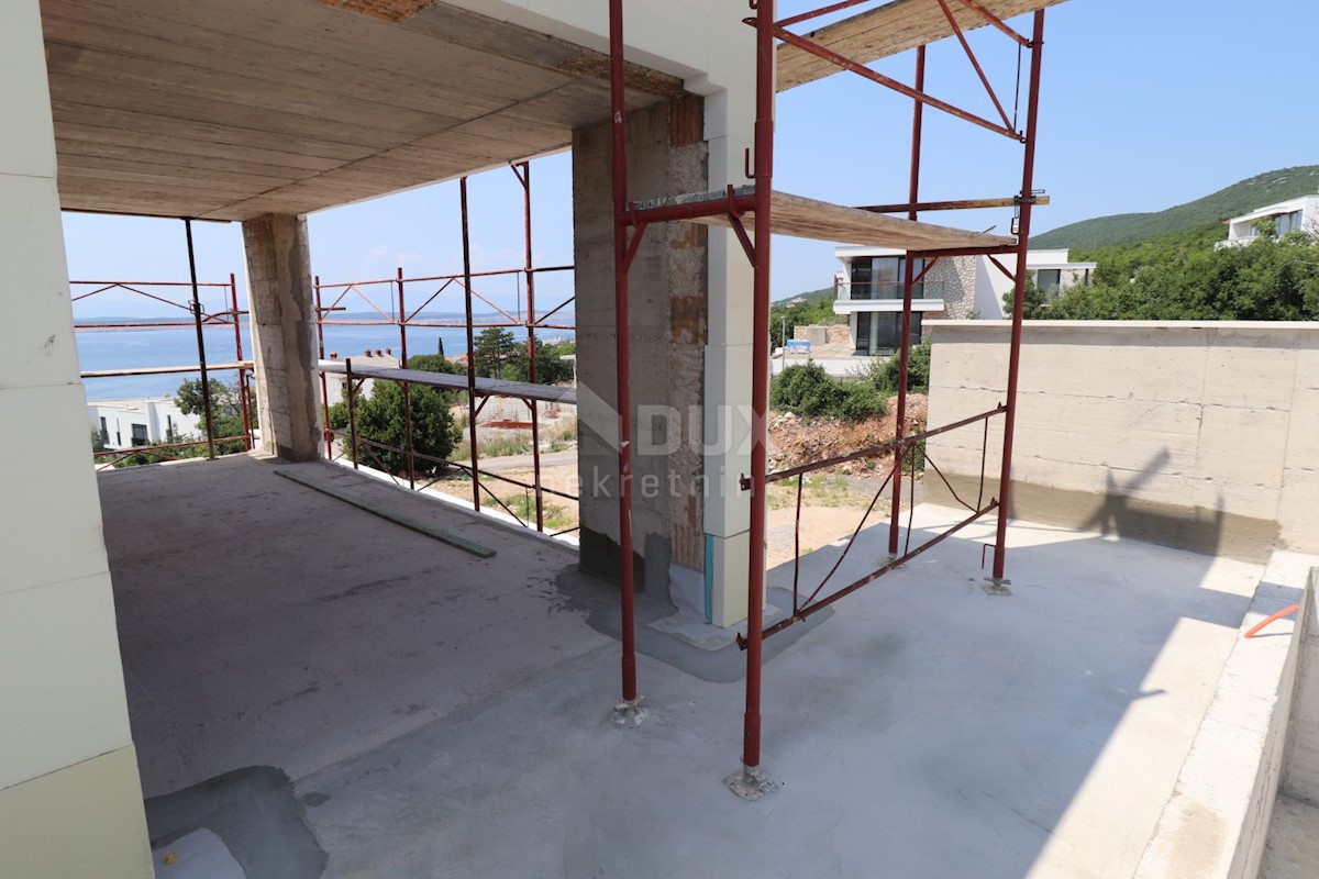 CRIKVENICA - lussuoso appartamento duplex in villa residenziale con piscina privata