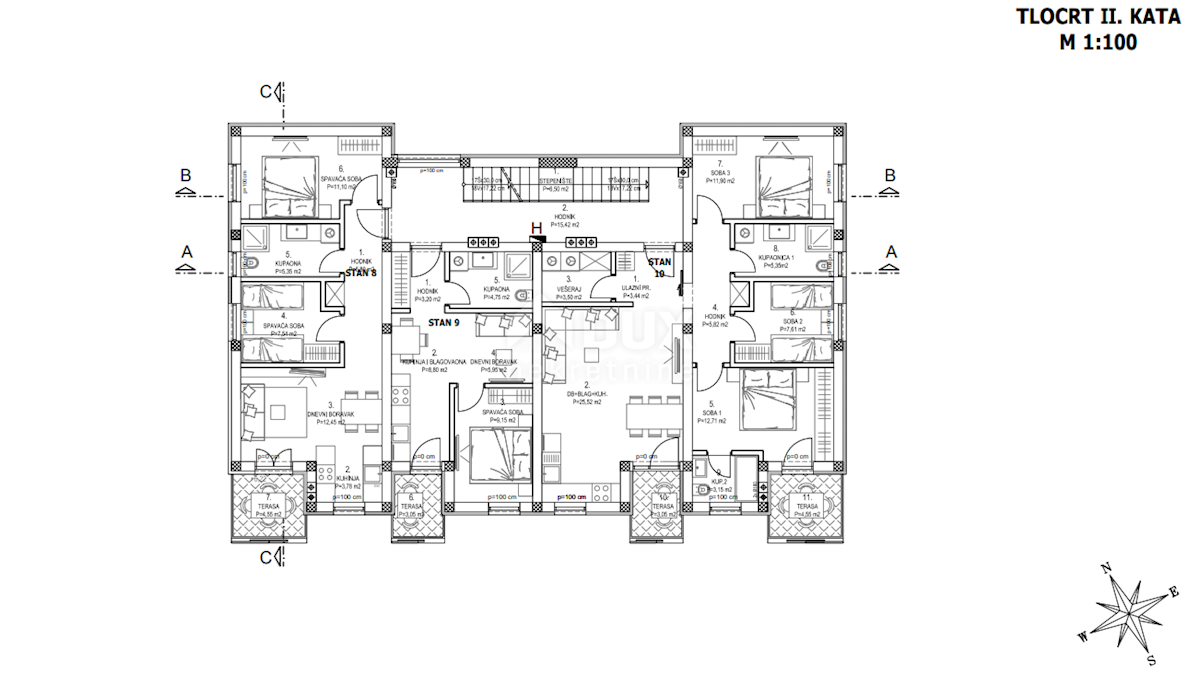 Appartamento Labin, 50,57m2