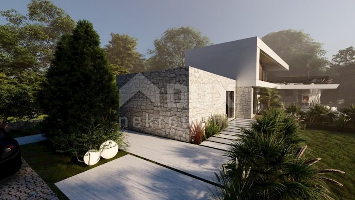 ISTRIA, POREČ - Progetto di una villa moderna di lusso