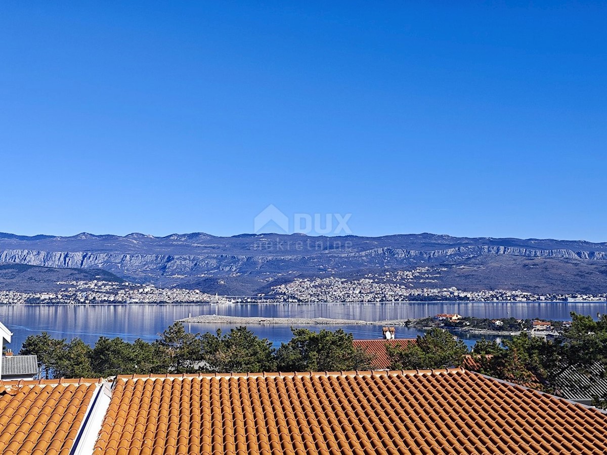 ISOLA DI KRK, ŠILO - Attico con vista mare