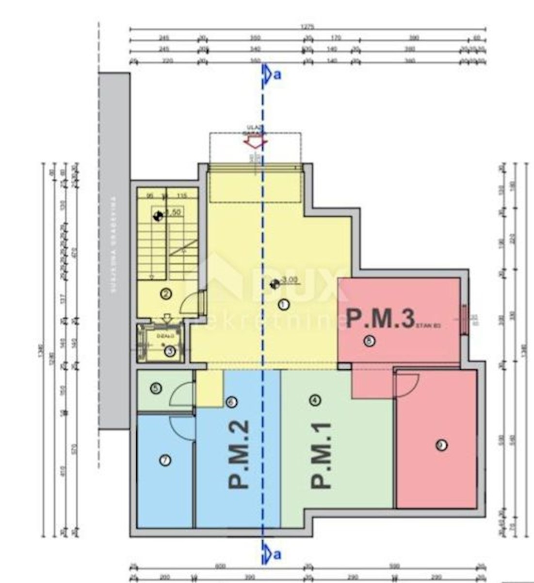 Appartamento Kostrena, 114,59m2